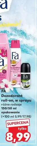 Kaufland FA Dezodorant roll-on, w sprayu oferta