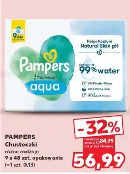 Kaufland PAMPERS Chusteczki różne rodzaje oferta
