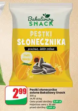 Dino Pestki słonecznika solone Bakaliowy Snack oferta