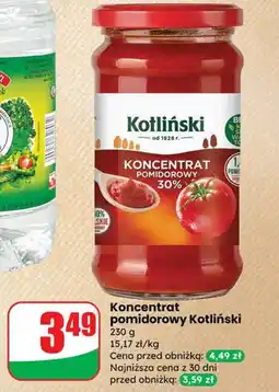 Dino Koncentrat pomidorowy Kotlinski oferta