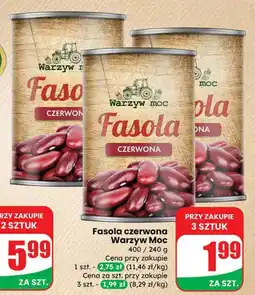 Dino Fasola czerwona Warzyw Moc oferta