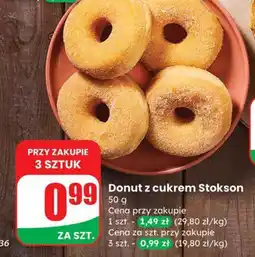 Dino Donut z cukrem Stokson oferta
