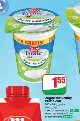 Dino Jogurt naturalny Primo Zott oferta
