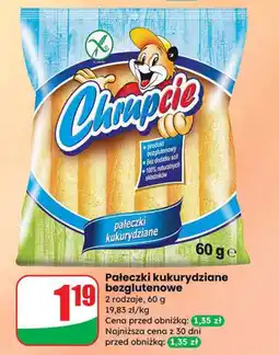 Dino Paleczki kukurydziane bezglutenowe Chrupcie oferta