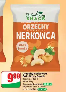 Dino Orzechy nerkowca Bakaliowy Snack oferta