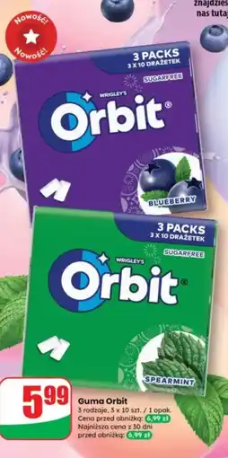 Dino Guma do żucia Orbit Spearmint oferta