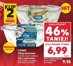 Kaufland Filety śledziowe w sosie Lisner oferta