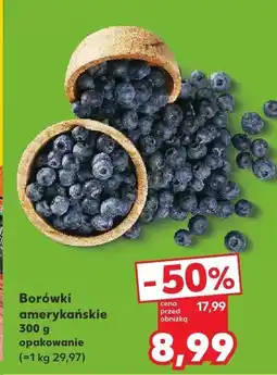 Kaufland Borówki amerykańskie 1 opak. Kaufland oferta