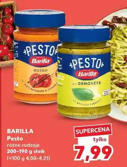 Kaufland Sos Pesto Barilla oferta