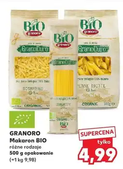 Kaufland Makaron BIO Granoro oferta