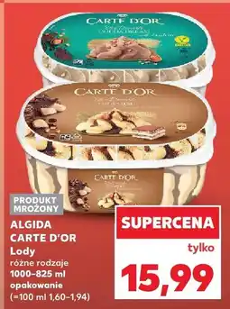Kaufland Lody Carte d'Or Algida oferta