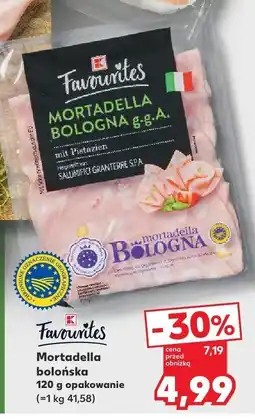 Kaufland Wędlina mortadella bolońska Favourites oferta