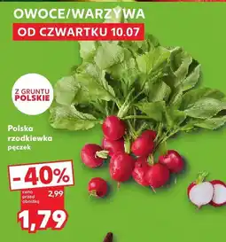 Kaufland Rzodkiewka 1 pęczek Kaufland oferta