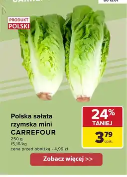 Carrefour Sałata rzymska mini Carrefour oferta