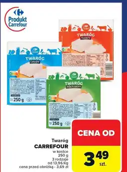 Carrefour Twaróg w kostce Carrefour oferta