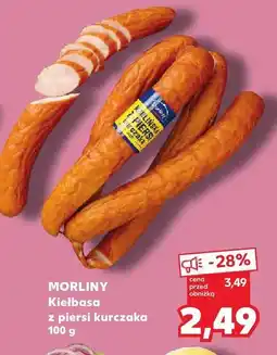 Kaufland Kiełbasa z piersi kurczaka Morliny oferta