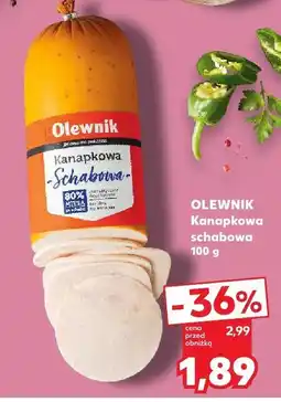Kaufland Kanapkowa schabowa Olewnik oferta