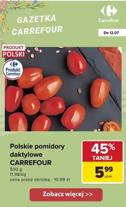 Carrefour Pomidory daktylowe polskie Carrefour oferta