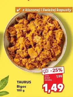Kaufland Bigos Taurus oferta