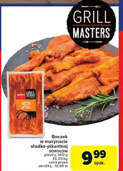 Carrefour Boczek w marynacie słodko-pikantnej Sokołów oferta