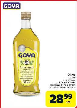 Carrefour Market Oliwa z oliwek extra virgin Goya oferta