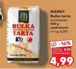 Kaufland Bułka tarta wrocławska MAMUT oferta