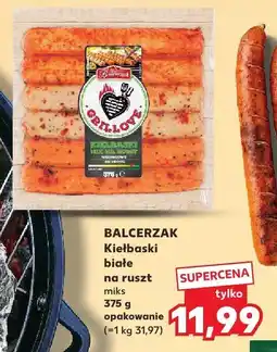 Kaufland Kiełbaski białe na ruszt Balcerzak oferta