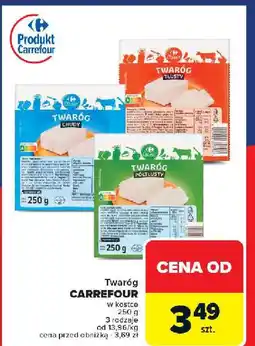 Carrefour Market Twaróg w kostce Carrefour oferta