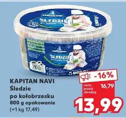 Kaufland Śledzie po kołobrzesku Kapitan Navi oferta