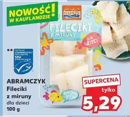 Kaufland Fileciki z miruny dla dzieci Abramczyk oferta