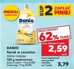 Kaufland Serek Danio w saszetce Danone oferta