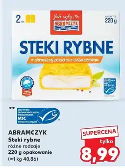 Kaufland Steki rybne Abramczyk oferta