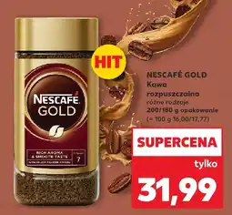 Kaufland Kawa rozpuszczalna Nescafe Gold oferta
