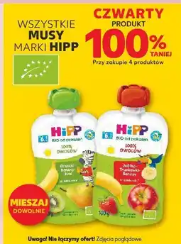 Kaufland Wszystkie musy marki HiPP CZWARTY -100% oferta
