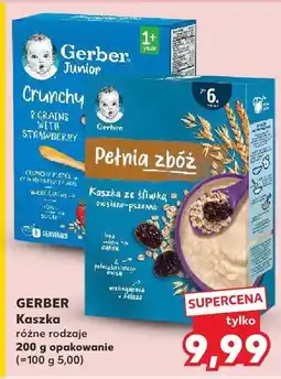 Kaufland Kaszka Gerber, różne rodzaje oferta