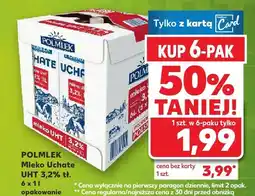 Kaufland Mleko Uchate UHT 3,2% Polmlek oferta