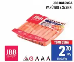 TomiMarkt Jbb bałdyga parówki z szynki oferta