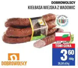 TomiMarkt Dobrowolscy kiełbasa wiejska z wadowic oferta