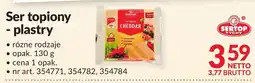 Makro Ser topiony plastry Cheddar oferta
