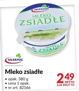 Makro Mleko zsiadłe Mlekpol oferta