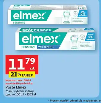 Auchan Pasta do zębów Elmex oferta