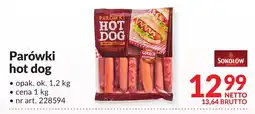Makro Parówki hot dog Sokołów oferta