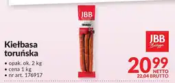 Makro Kiełbasa toruńska JBB oferta