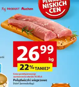 Auchan Polędwica wieprzowa Auchan oferta