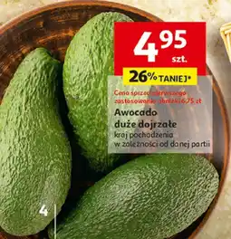 Auchan Awokado duże dojrzałe Auchan oferta