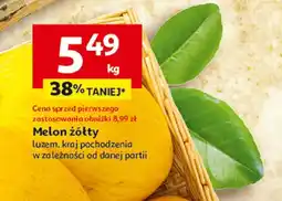 Auchan Melon żółty Auchan oferta