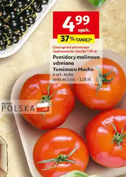 Auchan Pomidory malinowe Tomimaru Mucha Auchan oferta