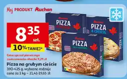 Auchan Pizza na grubym cieście Auchan oferta