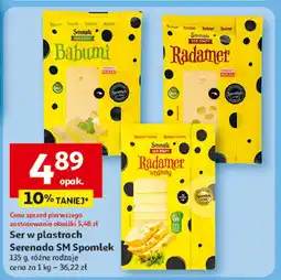 Auchan Ser w plastrach Serenada SM Spomlek oferta