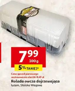 Auchan Ser rolada owcza dojrzewająca Auchan oferta